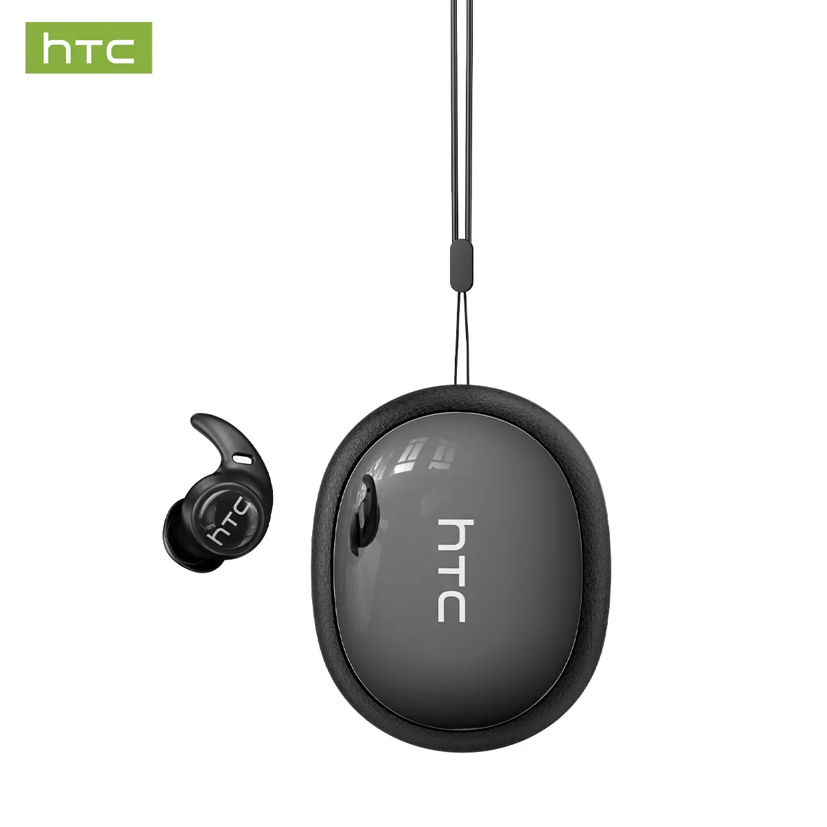HTC NE76 Bluetooth6.0Wireless Sleep Headphones Feature Bass Noise Reduction.Improve Sleep Quality with an Lnvisible Flat Earbud Design,Providing Zero Pressure on Both Ears When Sleeping on the Side.Ideal for Travelers,Side Sleepers,And Those with Insomnia