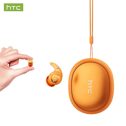 HTC NE76 Bluetooth6.0Wireless Sleep Headphones Feature Bass Noise Reduction.Improve Sleep Quality with an Lnvisible Flat Earbud Design,Providing Zero Pressure on Both Ears When Sleeping on the Side.Ideal for Travelers,Side Sleepers,And Those with Insomnia